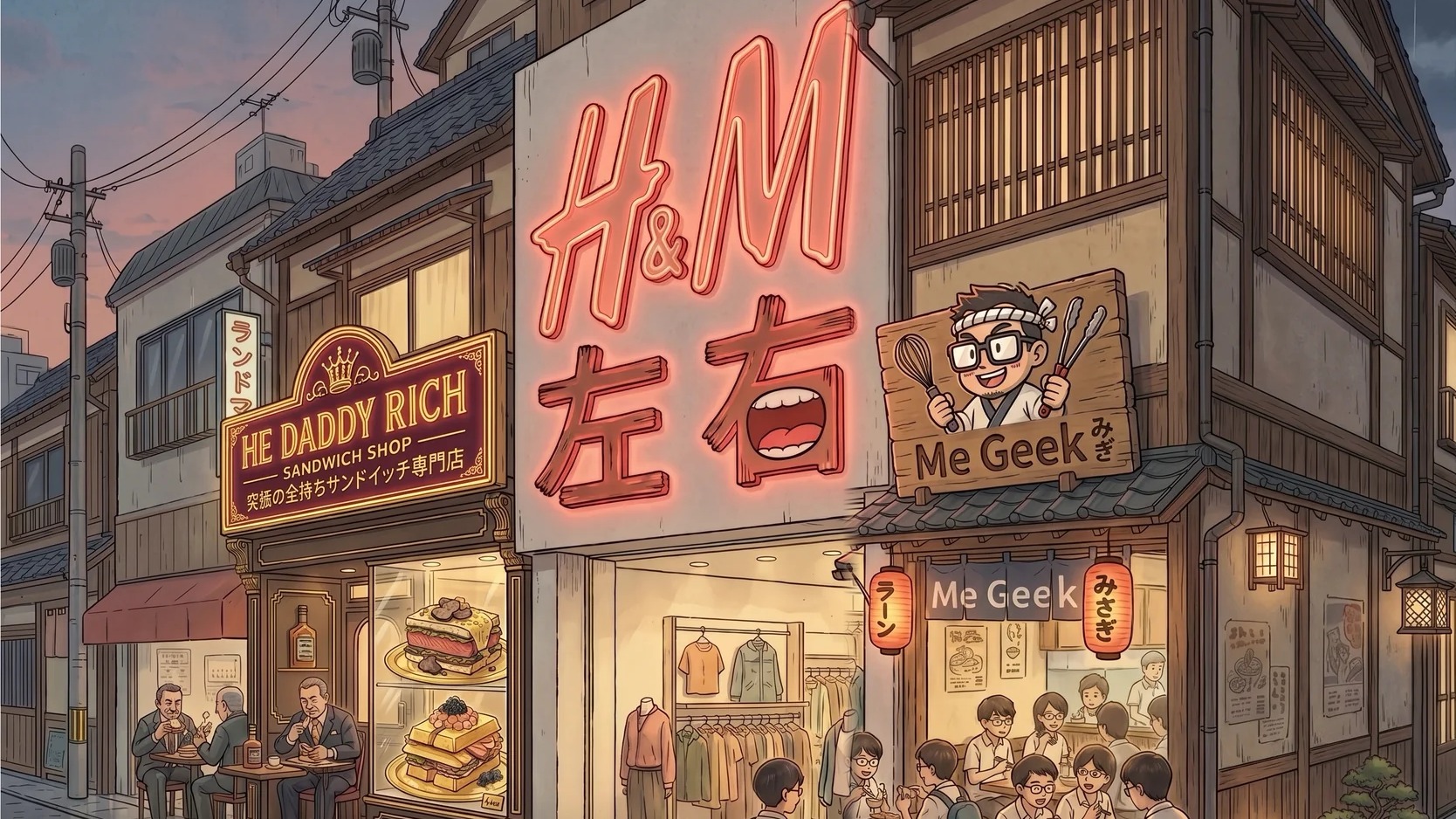 How to Remember 右 (Right) vs. 左 (Left) with the H&M Trick