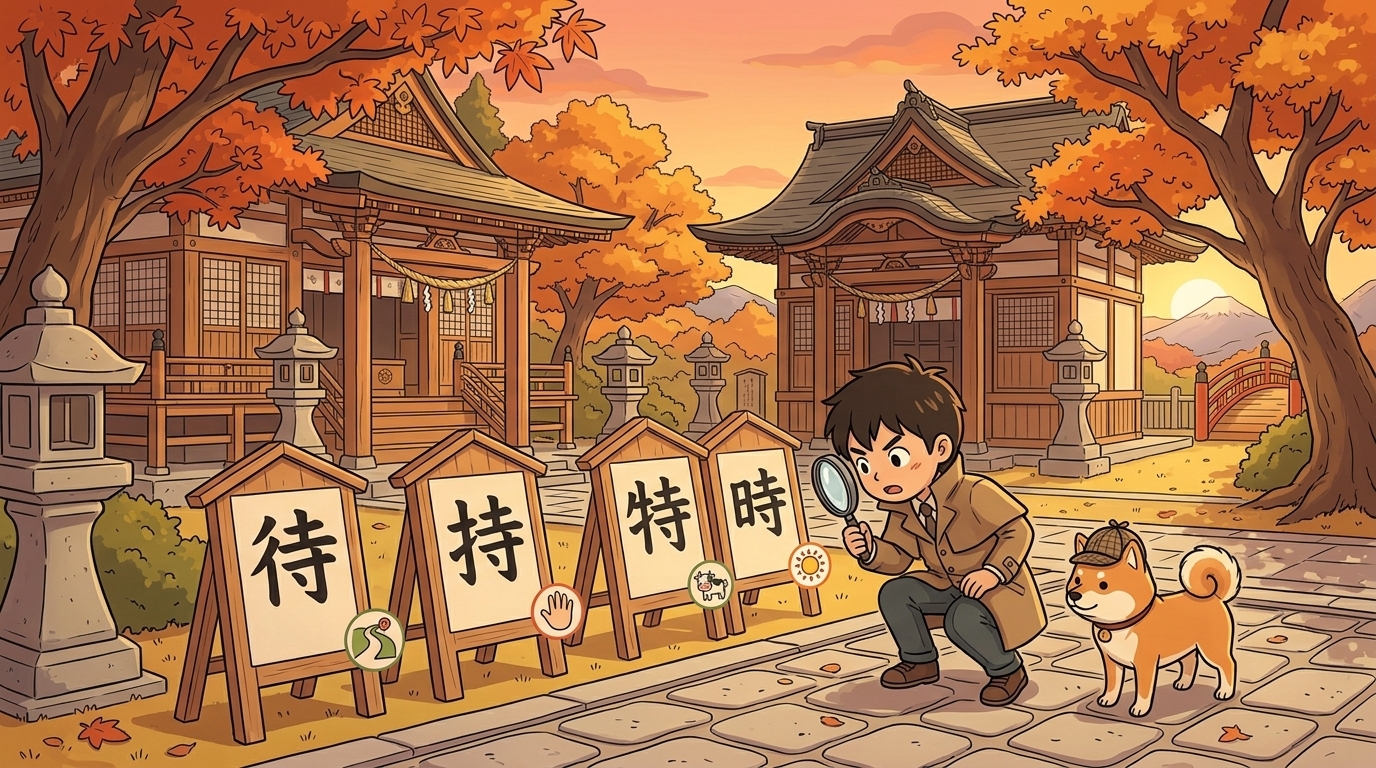 How to Stop Confusing Lookalike Kanji: 5-Second Visual Rules for Similar Characters