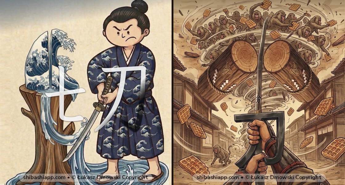 切る (Kiru — Cut) vs. 着る (Kiru — Wear) & the Sword Radical (刀 / 刂): 分, 切, 前 & 別