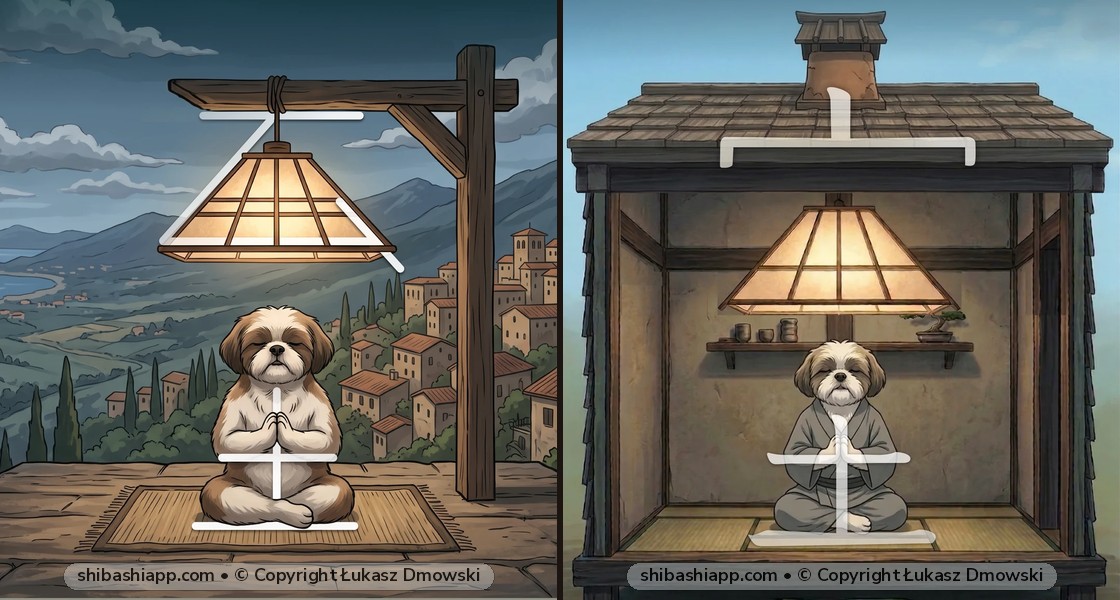 The 'Meditating Shih Tzu' (至) Family: 至 (Attain), 室 (Room) & 屋 (Roof / Shop)