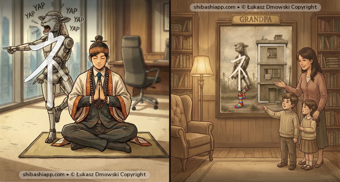 The Shrine Altar Radical (礻 — Shimesuhen): 社 (Company/Shrine), 礼 (Thanks/Bow) & 祖 (Ancestor)