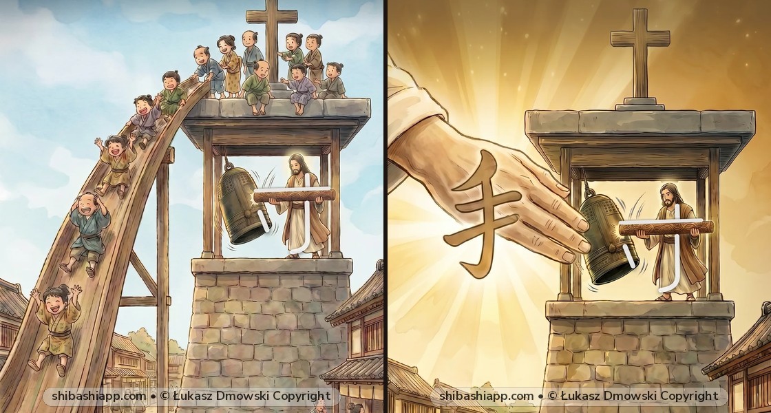 待 (Wait) vs. 持 (Hold): Mastering the Temple Kanji Family