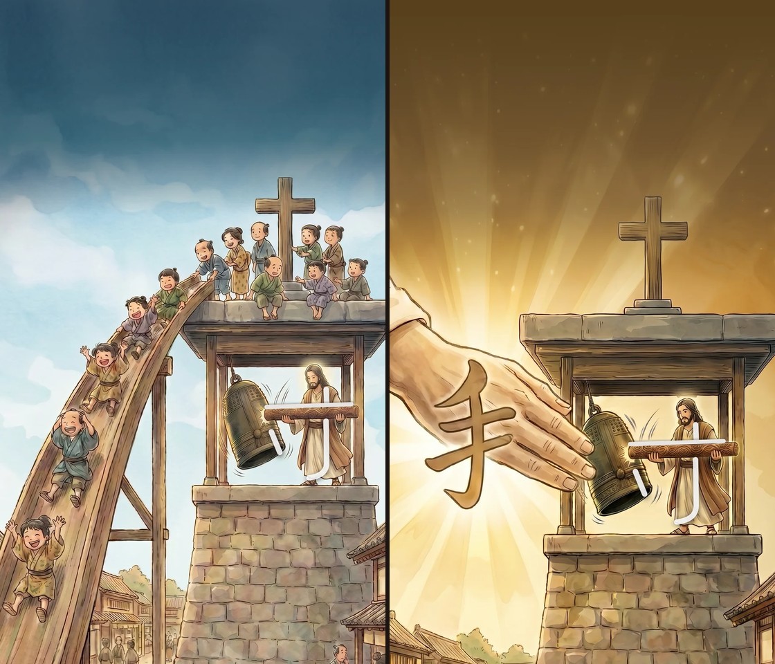 待 (Wait) vs. 持 (Hold): Mastering the Temple Kanji Family