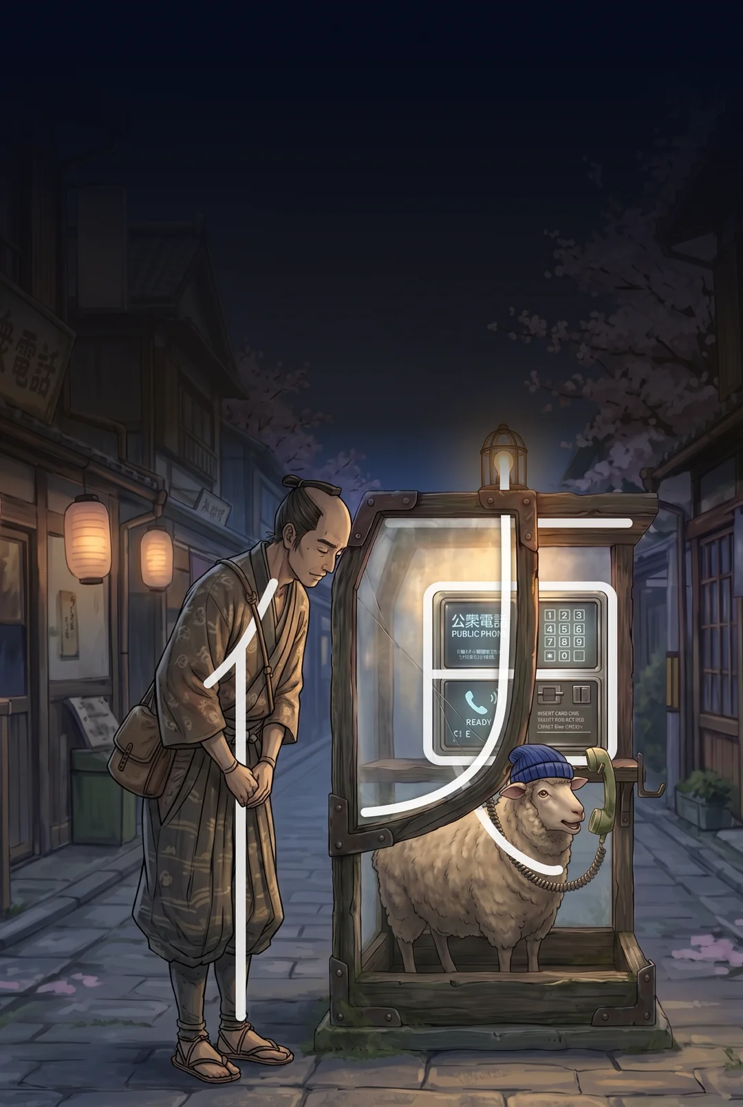 Kanji 便 (Convenience) mnemonic tile