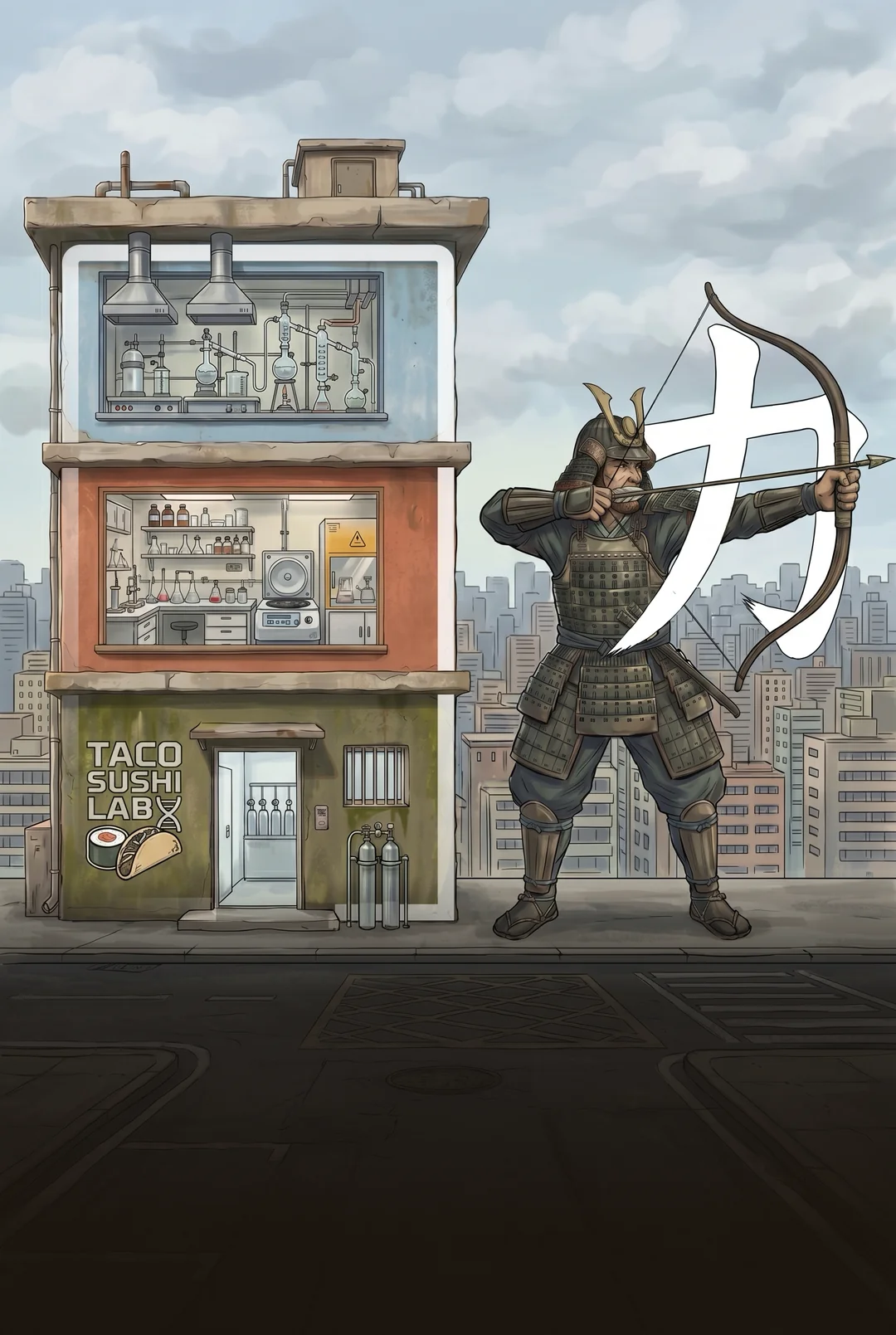 Kanji 助 (Help) mnemonic tile