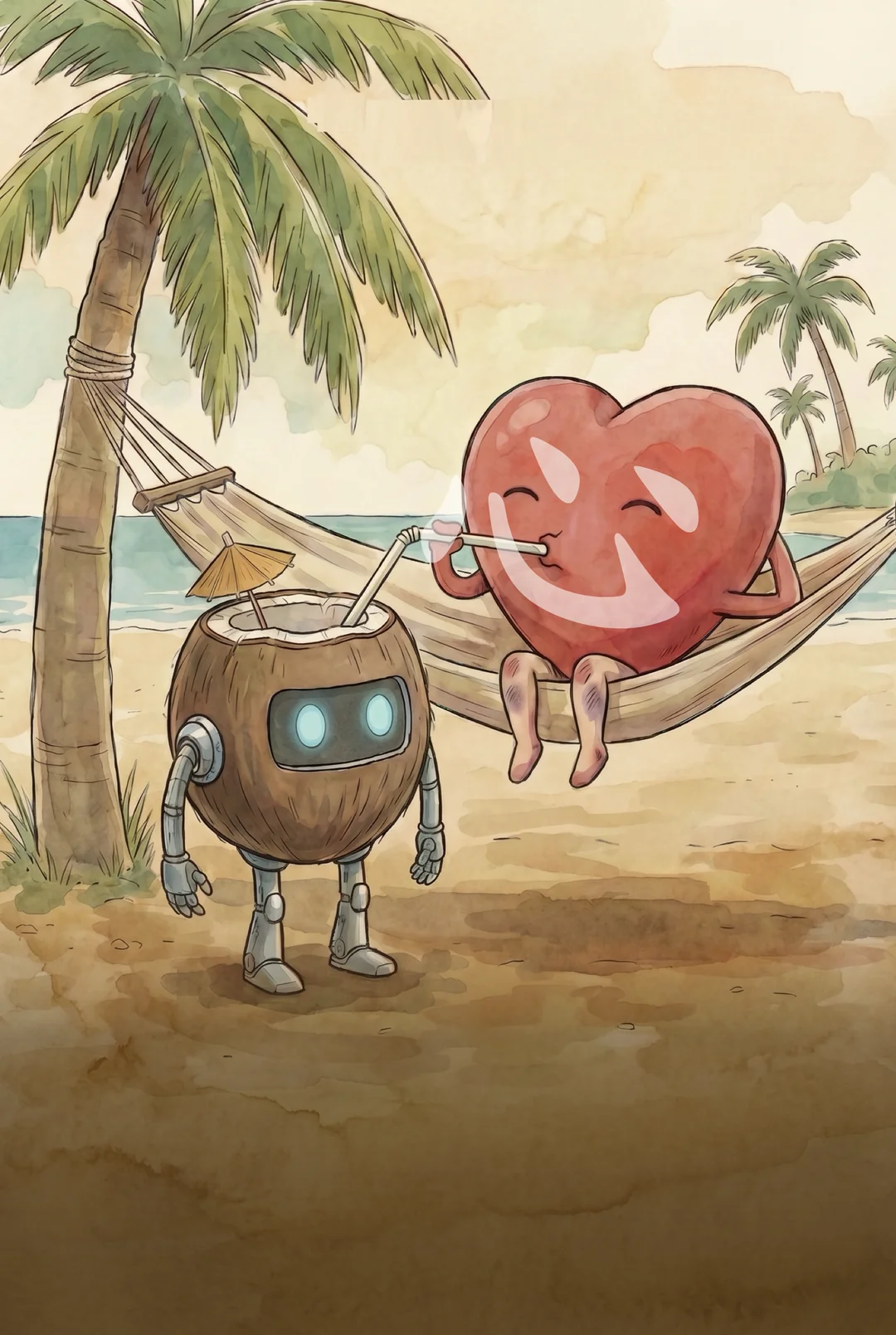 Japanese Kanji Mnemonic for 心 (Heart) — Shibashi Visual Kanji Mnemonics Flashcard