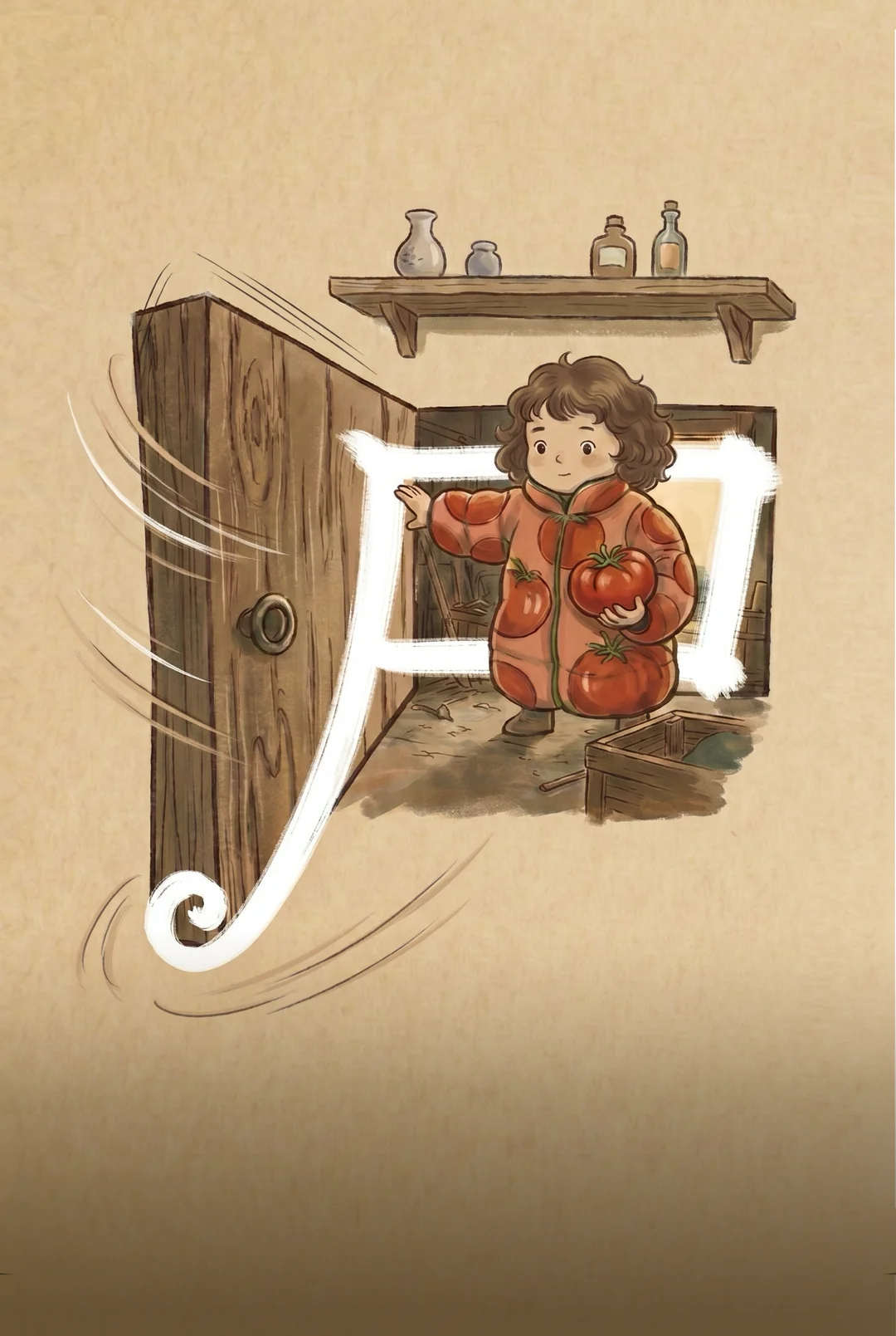 Kanji 戸 (Door) mnemonic tile