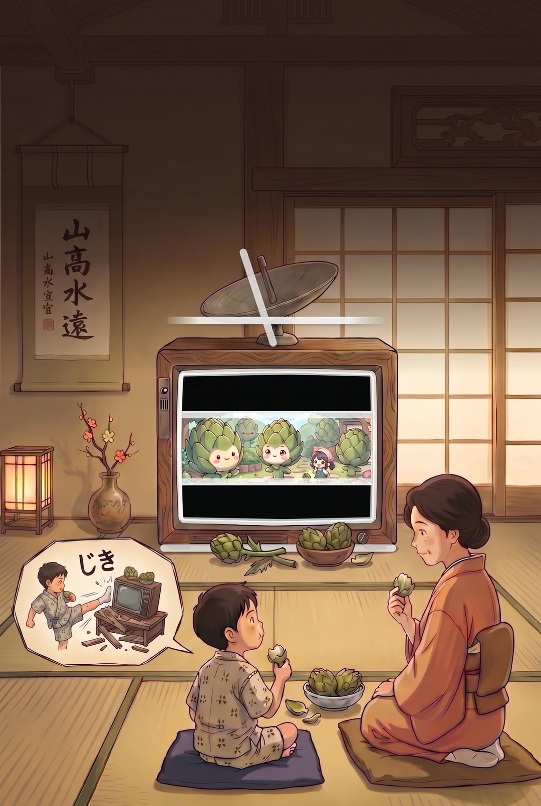 直