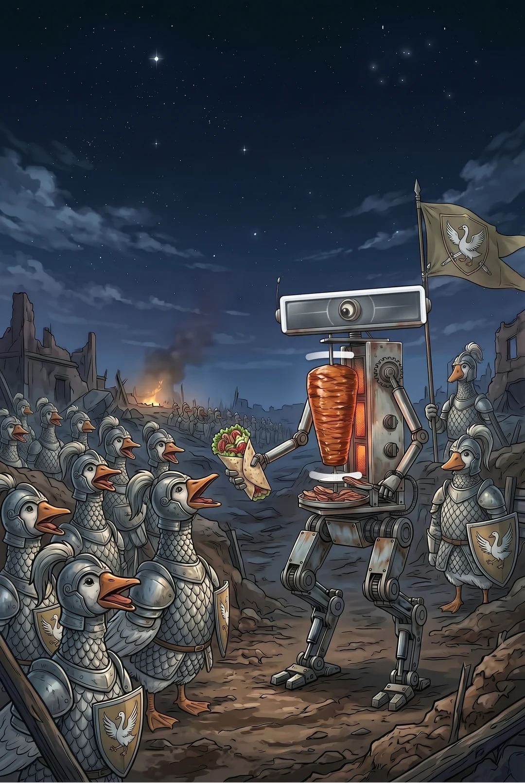 Kanji 軍 (Army) mnemonic tile